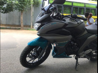 Soulful Cyan Yamaha Fazer 25