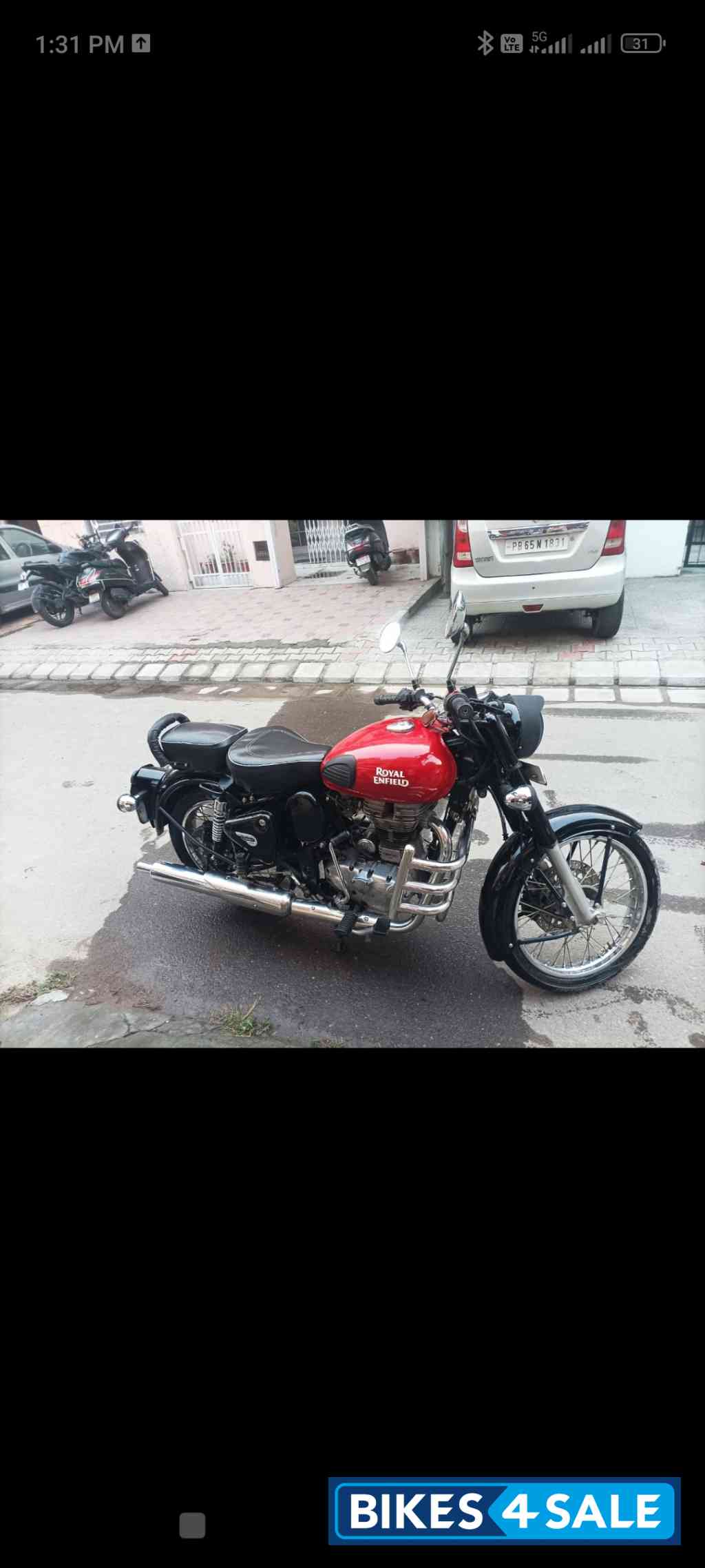 Royal Enfield Classic 350 Redditch Red