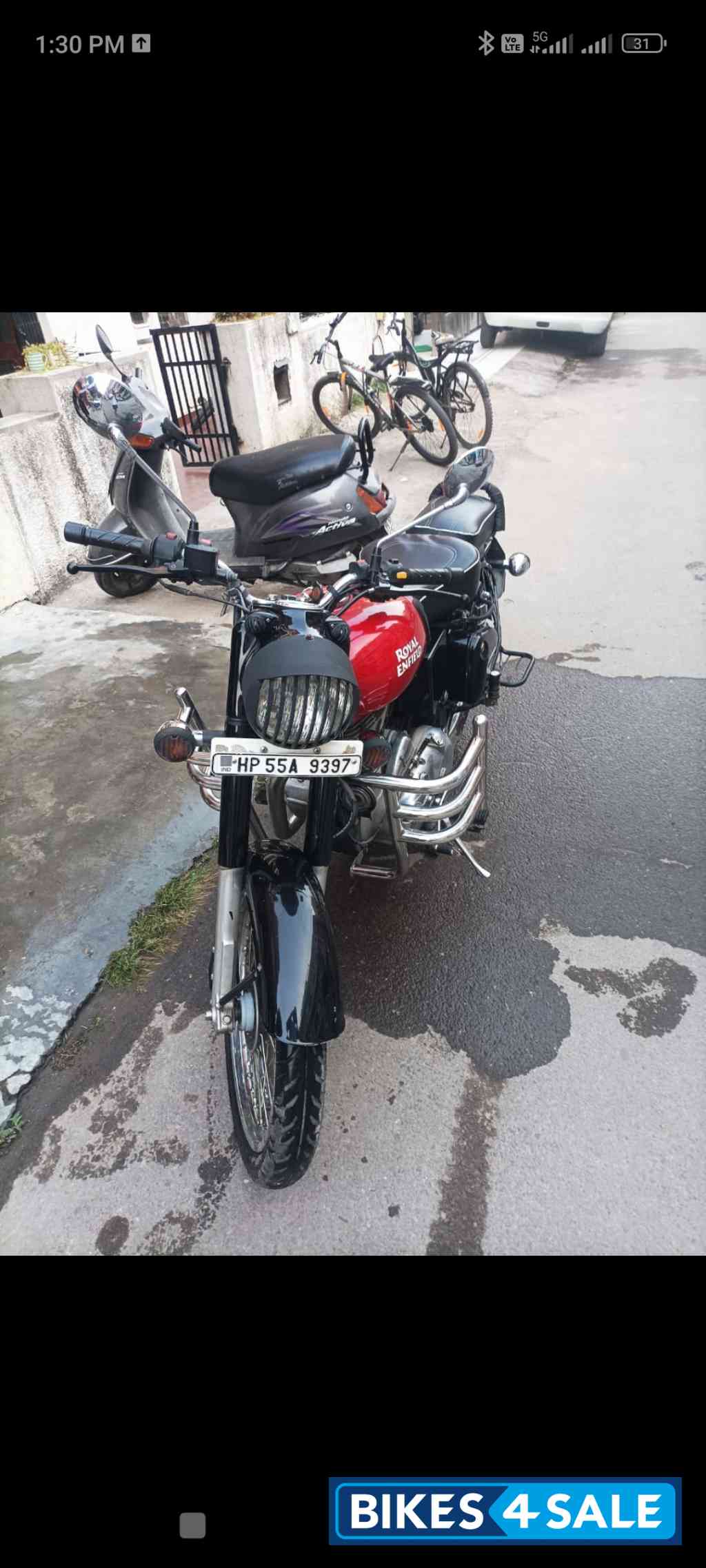 Royal Enfield Classic 350 Redditch Red