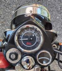 Red Royal Enfield Bullet Standard 350