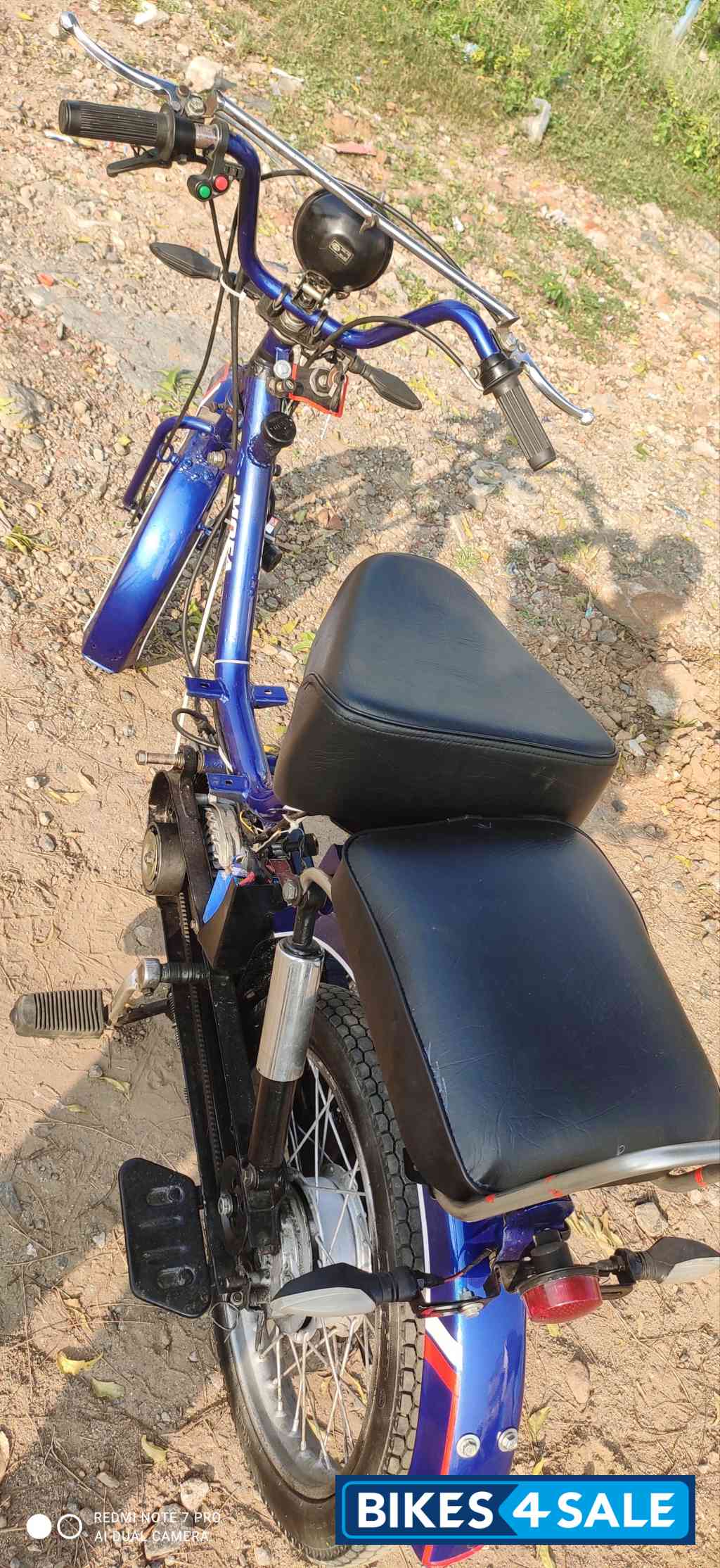 Blue Royal Enfield MOFA