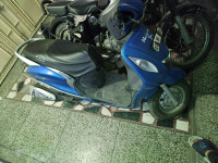 Purple Blue Yamaha Fascino