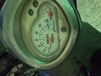 Purple Blue Yamaha Fascino