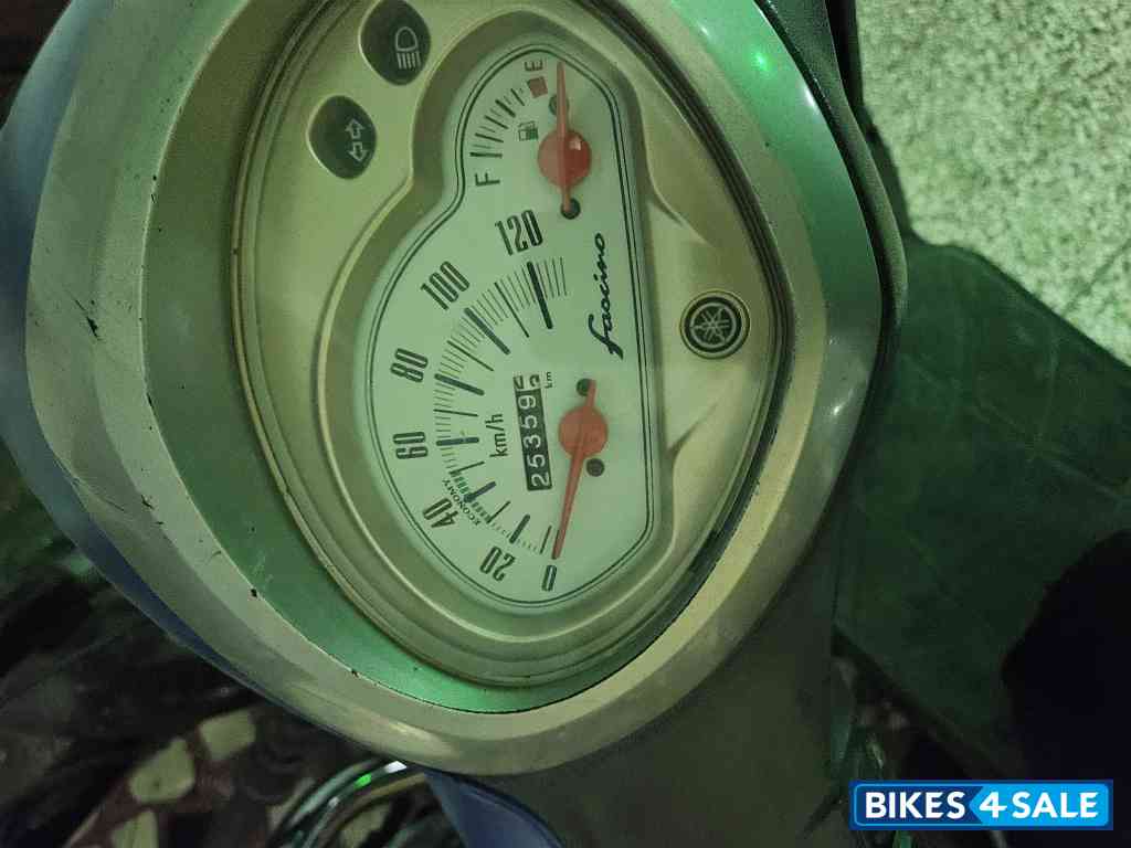 Purple Blue Yamaha Fascino