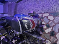 Purple Blue Yamaha Fascino