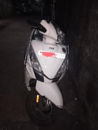 White TVS Jupiter 125