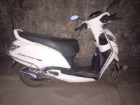 White TVS Jupiter 125
