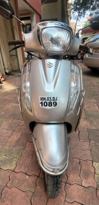 Metallic Silver Suzuki Access 125