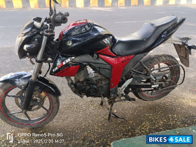 Red Black Suzuki Gixxer 150