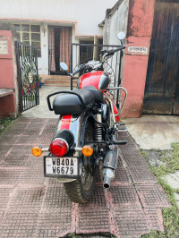 Chrome Red Royal Enfield Classic 350 Dual Channel BS6