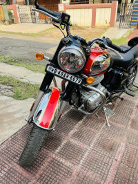 Chrome Red Royal Enfield Classic 350 Dual Channel BS6