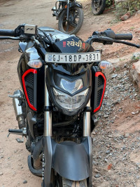 Black Yamaha FZ-S FI V3 2022