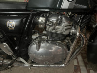 British Green Royal Enfield Continental GT 650 Twin