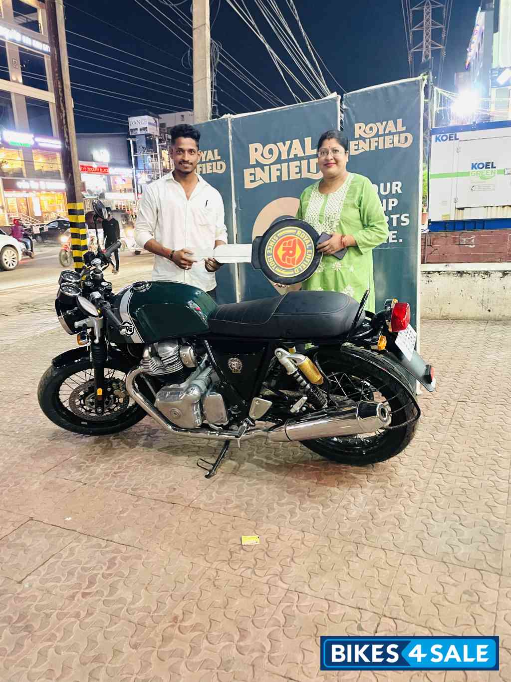 British Green Royal Enfield Continental GT 650 Twin British Green Royal Enfield Continental GT 650 Twin