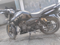 Black TVS Apache RTR 180
