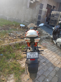 White/orange KTM RC 125 2022
