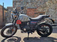 Graphite Red Royal Enfield Scram 411