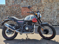 Graphite Red Royal Enfield Scram 411