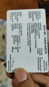 Royal Enfield Classic Stealth Black