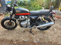 Black, Red Royal Enfield Interceptor 650 Twin