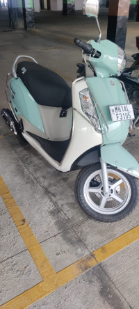 Ice Green Suzuki Access 125 Ride Connect Edition