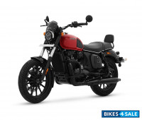 Inferno Red Yezdi Roadster Dark