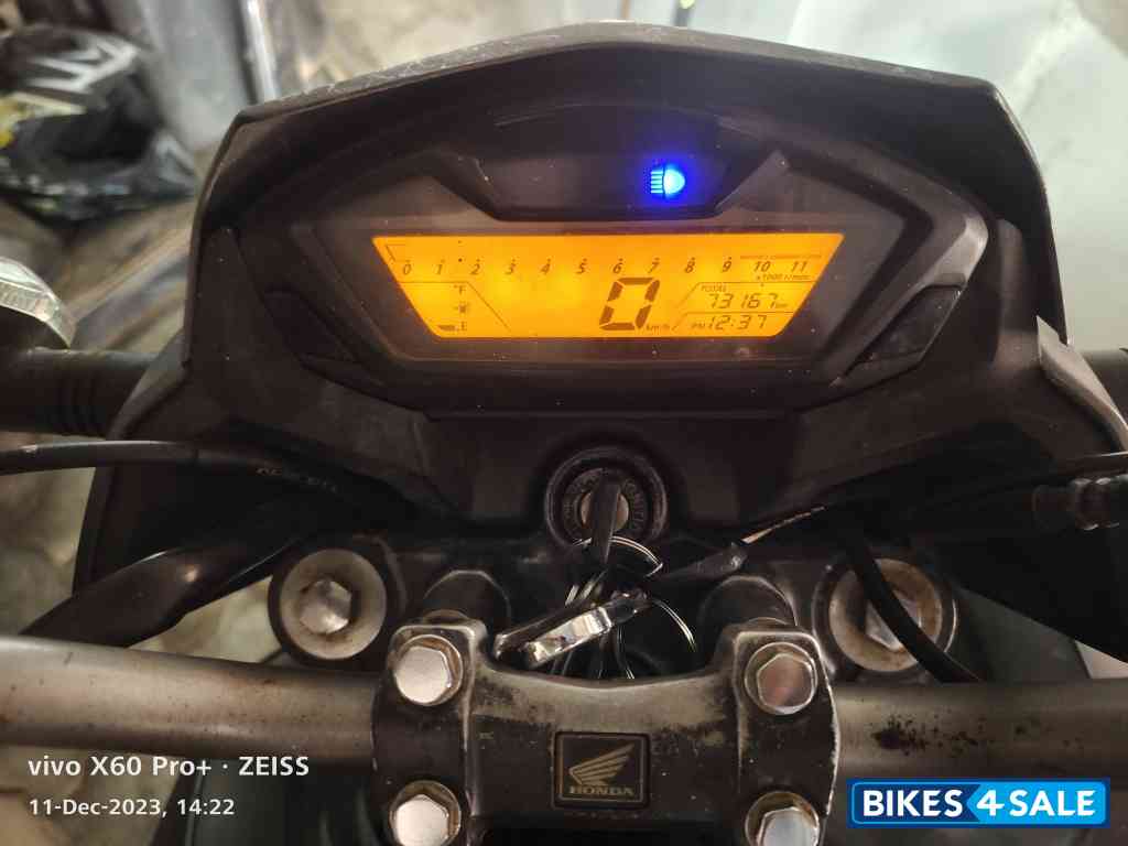 Green Honda CB Hornet 160R