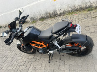 Black & Orange KTM Duke 390
