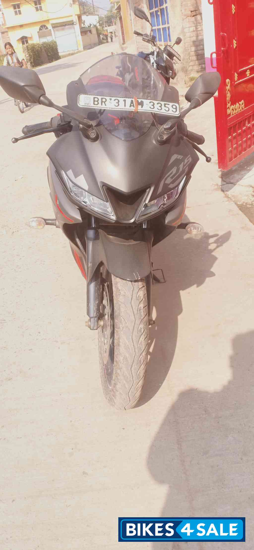 Thunder Grey Yamaha YZF R15 V3 BS6