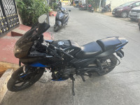 Black And Blue Bajaj Pulsar 220F
