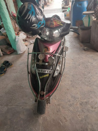 Black Pink TVS Scooty Streak