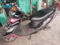 Black Pink TVS Scooty Streak
