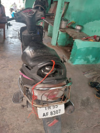 Black Pink TVS Scooty Streak