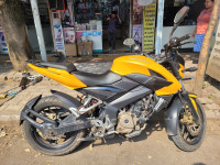 Yellow Bajaj Pulsar 200 NS