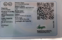 Yamaha YZF R15 V3 BS6