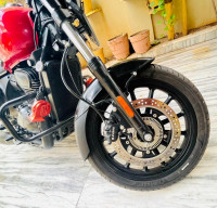 Dark Inferno Red Yezdi Roadster Dark