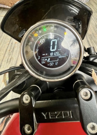 Dark Inferno Red Yezdi Roadster Dark