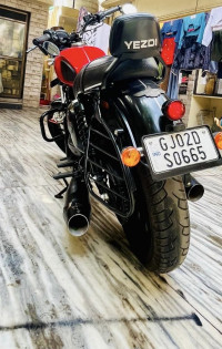 Dark Inferno Red Yezdi Roadster Dark