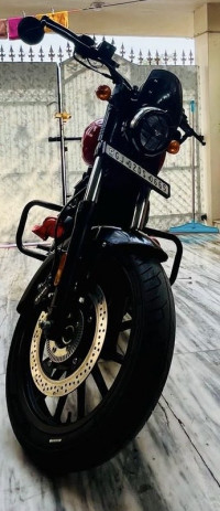 Dark Inferno Red Yezdi Roadster Dark