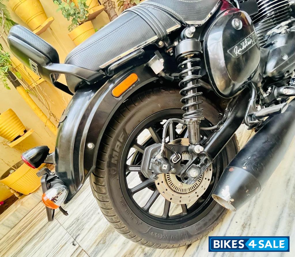 Dark Inferno Red Yezdi Roadster Dark