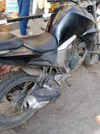 Black Yamaha FZ FI V2