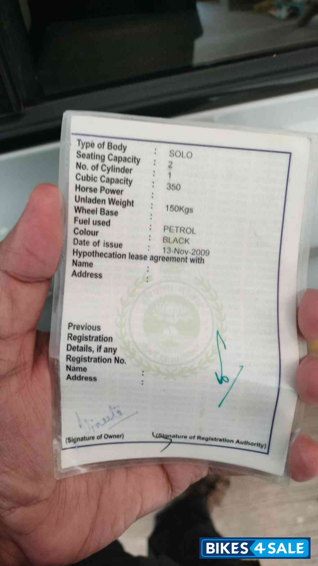 Royal Enfield Thunderbird TwinSpark 350