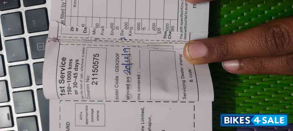 Black Matte Suzuki Gixxer SF 250