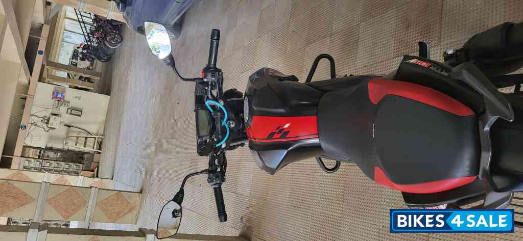 Matte Black TVS Apache RTR 160 4V Special Edition