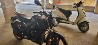 Matte Black TVS Apache RTR 160 4V Special Edition