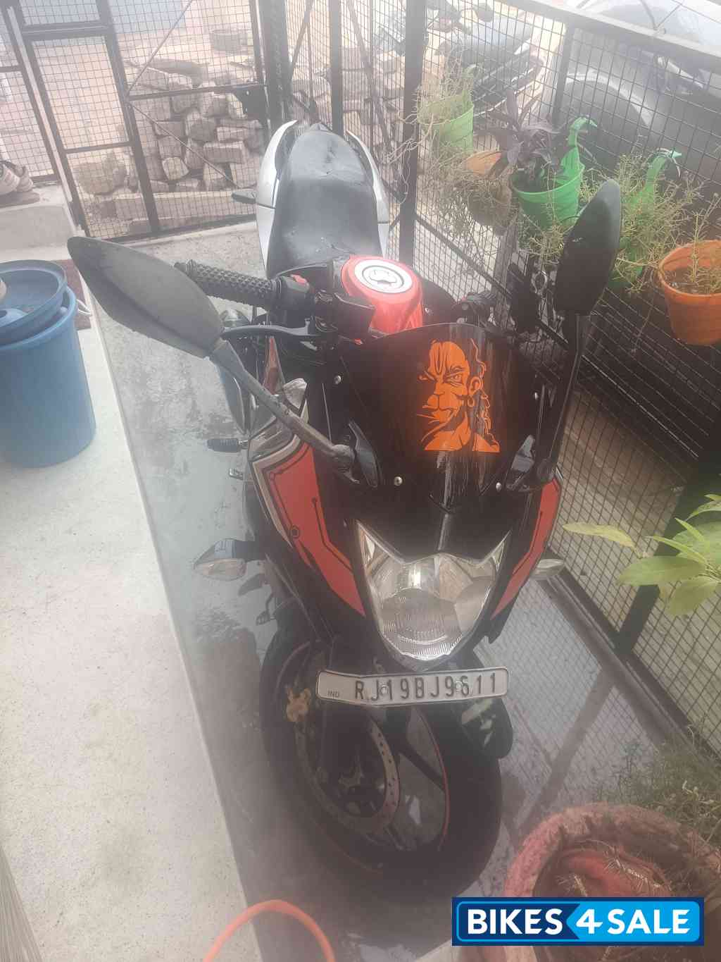 Red And Black Suzuki Gixxer SF Fi