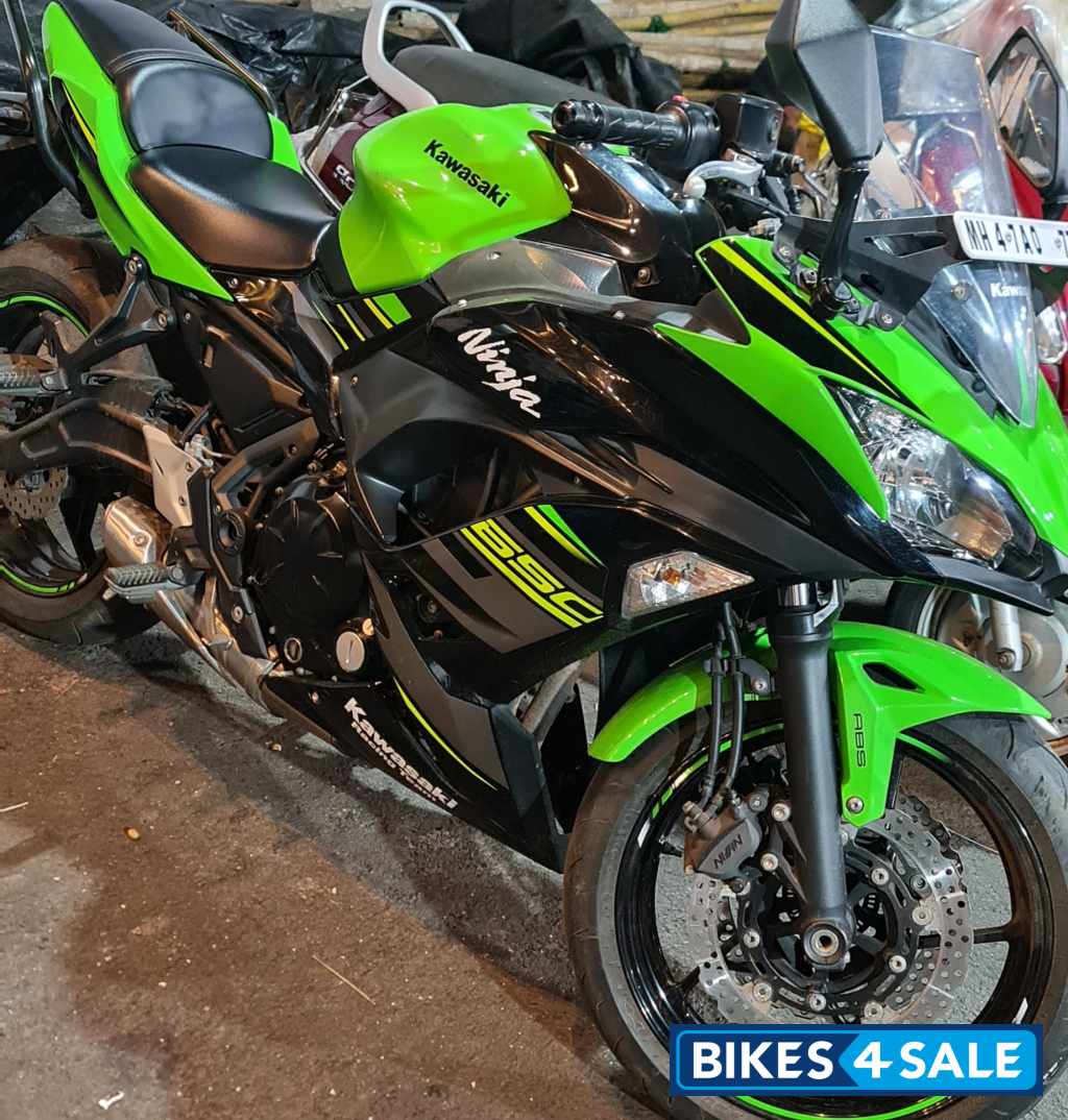 Lime Green Kawasaki Ninja 650 BS6 2021