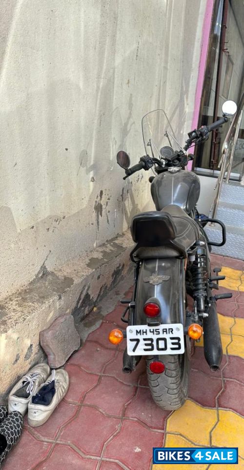 Smoke Grey Yezdi Roadster Dark