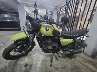 Olive Green Yezdi Scrambler Dual Tone