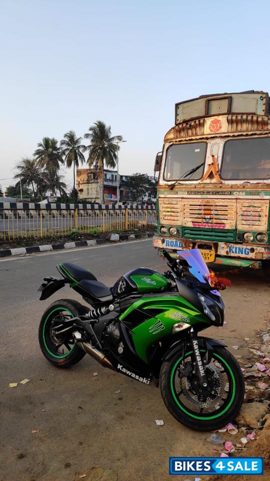 Green Kawasaki Ninja 650R